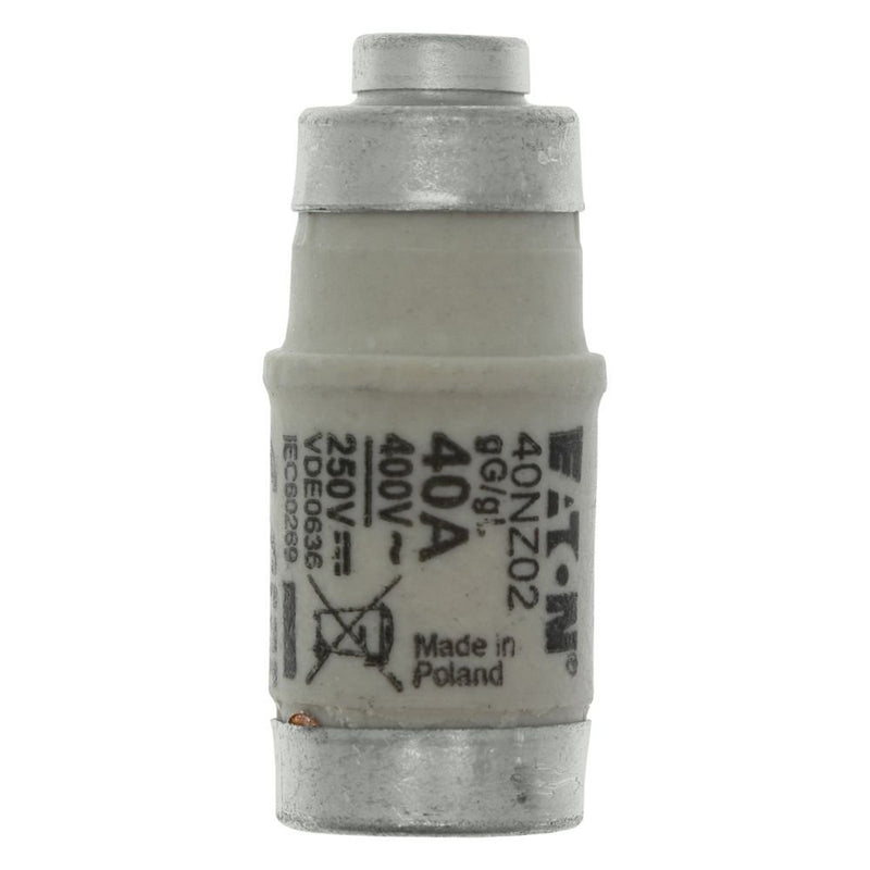 Eaton - D0-Sicherungseinsatz Sicherungseinsatz Nieders. FUSE 40A D#40NZ02 40A AC 400V 50kA − 10 Stück