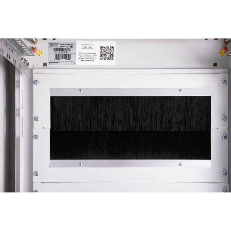 DIGITUS - Netzwerk-/Serverschrank Schrank 42HE 205,3x60x80cm DN-19 42U-6/8-1 RAL 7035
