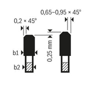 Bosch - Kreissägeblatt Expert for 2608644142 Sandwich Panel H 210