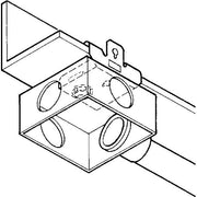 Niedax - Befestigungsklammer EKLIPS-Flanschbf. EH-38S − 100 Stück