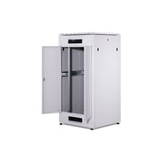 DIGITUS - Netzwerk-/Serverschrank Schrank 32HE 160,9x80x80cm DN-19 32U-8/8-1 RAL 7035 Glastür