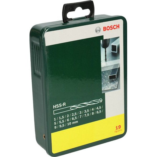 Bosch - Bohrer-Set Metallbohrer-Set HSS-R, 2607019435 19-teilig 1 - 10 mm