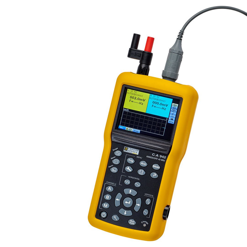 Chauvin Arnoux - Oszilloskop Tragbares Oszilloskop C.A 942 2x40MHz