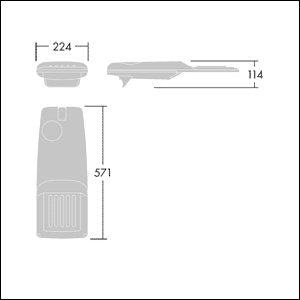 Thorn - Straßen- und Platzleuchte LED-Straßenleuchte IP 24L35-7 #96275977 4000K