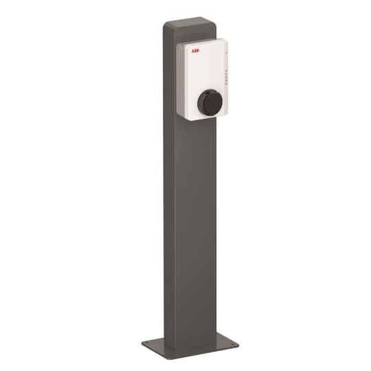 ABB Stotz S&J - Zubehör/Ersatzteile für E-Mobility Stele f. 1 Terra Wallbox TAC pedestal single Aluminium