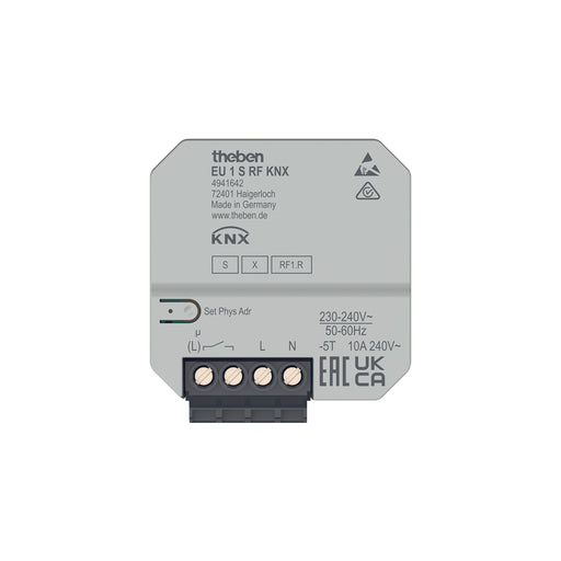Theben - Bussystem-Heizungsaktor 1-fach Funk-Aktor EU 1 S RF KNX