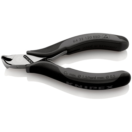 Knipex - Vornschneider Elektronik-Vornschneider 64 32 120 ESD ESD, 120mm