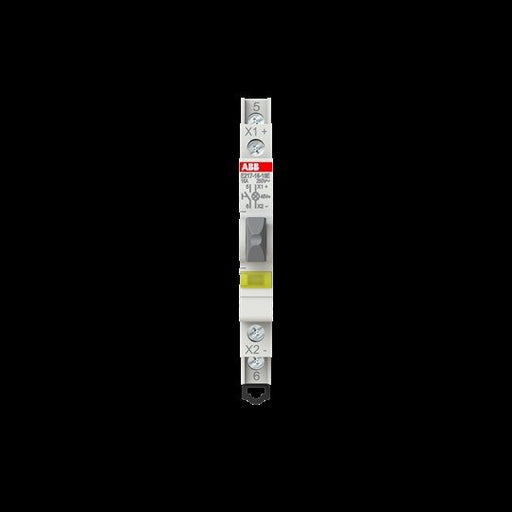 ABB Stotz S&J - Taster für Reiheneinbau Leuchttaster E217-16-10E48 gelb