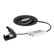 Brumberg Leuchten - Downlight/Strahler/Flutlicht LED-Einbaustrahler 230V 39478183 3000K, sw