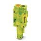 Phoenix Contact - Reihenklemmen-Steckadapter Stecker PP-H 4/ 1-R GNYE 1-pol., 0,2qmm-6qmm − 50 Stück