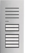 Elcom - Türstation für Türkommunikation Türstation-Audio REQ006Y 6/1 2D Edelstahl ONE