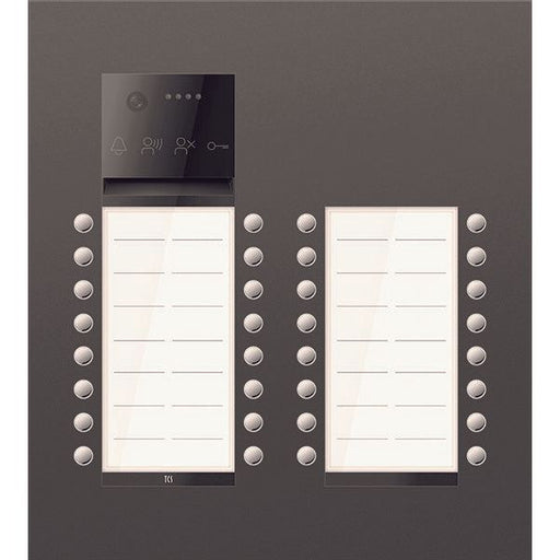 TCS Tür Control - Türstation für Türkommunikation PES PRO IP Vid. Außenst. AVU400432-0017 32T/2 UP R7016