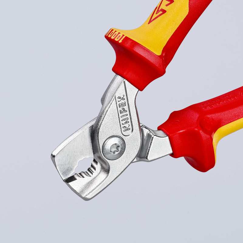 Knipex - Kabelschere VDE Kabelschere 95 16 160 bis D15mm/50qmm