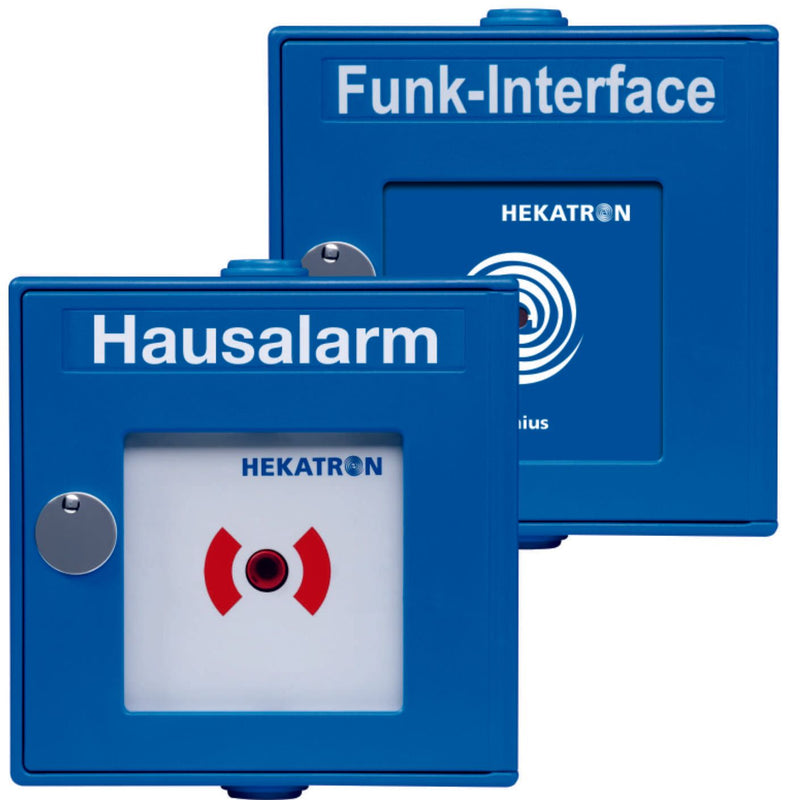 Hekatron Vertriebs - Handmelder für Gefahrenmeldesystem Funkhandtaster 31-5000013-01-03 f. Funksystem Genius