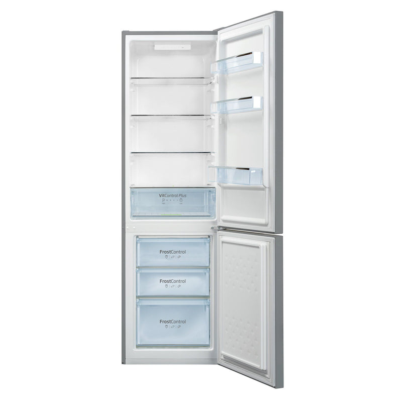 Amica - Kühl-/Gefrierkombination Kühl/Gefrierkombi KGCL 387 165 E 176cm,Edelstahloptik