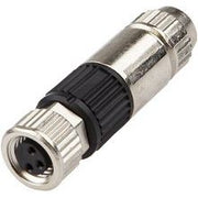 Ipf Electronic - Rundsteckverbinder, feldkonfektionierbar (Industriesteckverbinder) Kabeldose,M8 VK003S74