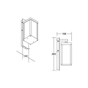 Brumberg Leuchten - Decken-/Wandleuchte LED-Wandleuchte 65171103 3000K, graphit