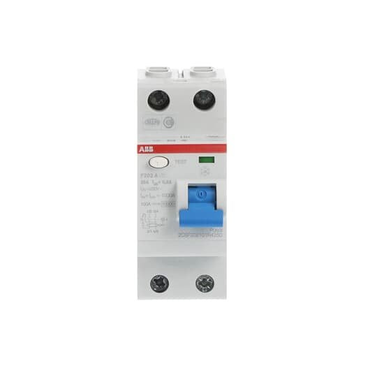 ABB Stotz S&J - Fehlerstrom-Schutzschalter Fehlerstromschutzschalter F202A-25/0,5 25/0,5 2p