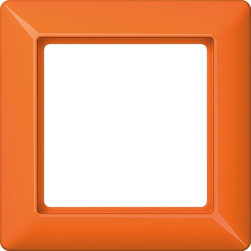 Jung - Abdeckrahmen Rahmen 1-fach orange AS 581 BF O waage/senkrecht