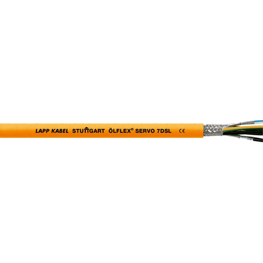 Lapp Kabel&Leitung - Energiekabel < 1 kV, für ortsveränderlichen Einsatz ÖLFLEX SERVO 7DSL 1023294 2,5+(2x1)+(2x22AWG)
