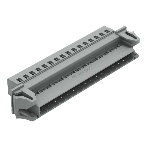 WAGO - Kabelsteckverbinder für Leiterplattensteckverbinder 1-Leiter-Stiftleiste 231-616/114-000 CAGECLAMP,2,5mm²,gr − 10 Stück