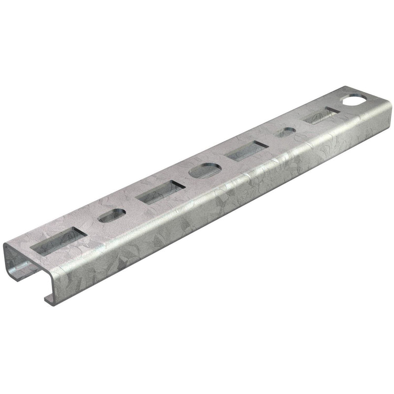 OBO Bettermann - Stiel/Profilschiene Profilschiene gelocht CM3015P1000FT 16mm 1000x30x15 − 10 Meter