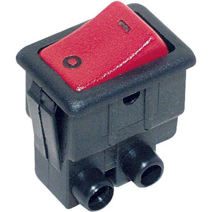 Bachmann - Geräte-Einbauschalter und -taster EB-Wippenschalter 924.128 rt,6(2)A/250V,1p