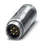 Phoenix Contact - Rundsteckverbinder, feldkonfektionierbar (Industriesteckverbinder) Kupplungssteckverbinder SM-7EP1N8A9L34S