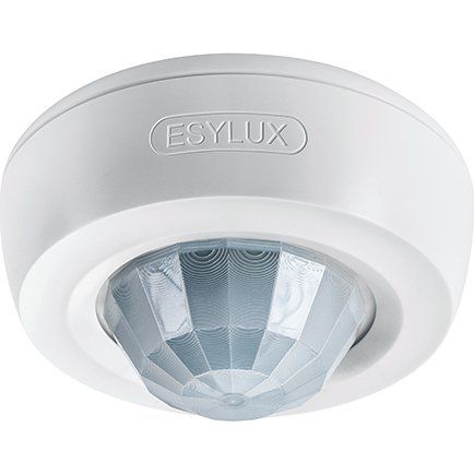ESYLUX - Bewegungsmelder/Präsenzmelder komplett Decken-Präsenzmelder PD 360/24 BASIC 360° AP, weiß