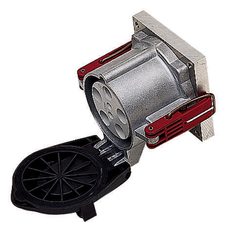 Mennekes - Hochstrom-Rundsteckvorrichtung Anbaudose 75241 200A,4p,6h,400V,IP67