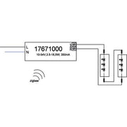 Brumberg Leuchten - LED-Betriebsgerät LED-Konverter Zigbee 17671000 350mA 3,5-18,5W