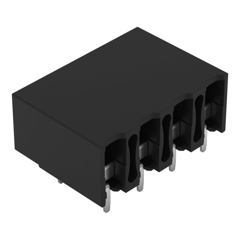 WAGO - Leiterplattenklemme THR-Leiterplattenklemme 2086-3204 Drücker,1,5mm²,sw − 168 Stück