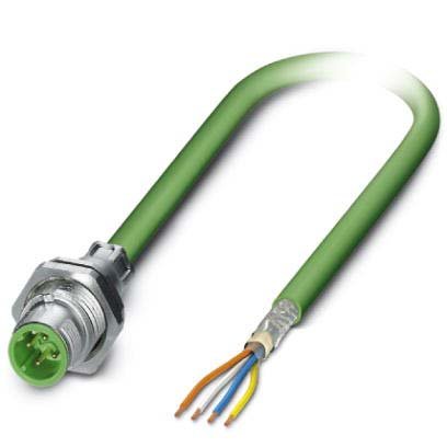 Phoenix Contact - Rundsteckverbinder, feldkonfektionierbar (Industriesteckverbinder) Bussystem-Einbaustecker SACCBP-MSD-4#1437834