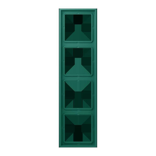 Jung - Abdeckrahmen Rahmen 4-fach LC 984 216 vert anglais