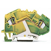 WAGO - Schutzleiter-Reihenklemme Schutzleiterklemme 781-607 0,08-4mmq gn/gelb