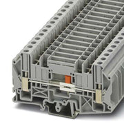 Phoenix Contact - Trenn- und Messtrenn-Reihenklemme Trennklemme UT 6-T/SP RD − 50 Stück