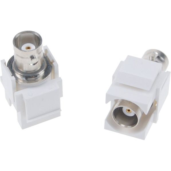 Peha - Einsatz/Abdeckung für Kommunikationstechnik Keystone BNC-Anschluss D 1951.02 BNC reinweiß