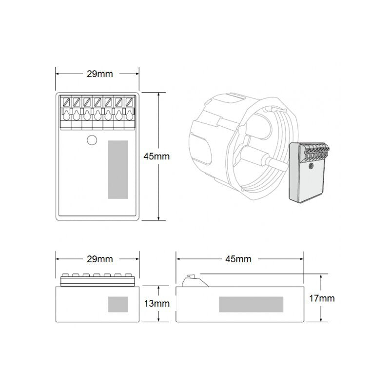 Dotlux - Elektrisches Zubehör/Ersatzteile für Leuchten CASAMBI Tasteninterface 5455