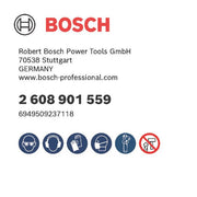 Bosch - Lochsäge PRO Tile PC Plus Lochsäge, 2608901559 38 mm, HS
