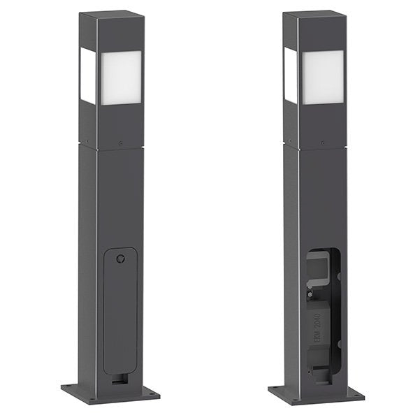 Leipziger Leuchten - Wegeleuchte LED-Pollerleuchte 6.8109123114G40K1ST 4000K, Schutz