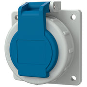 Mennekes - Schutzkontakt-Anbausteckdose Schuko-Anbau-Steckdose 17014 16A2p+E 230V IP68 BL