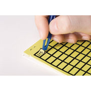 HellermannTyton - Kennzeichnungsmaterial Etiketten TAG124FB-270-YE