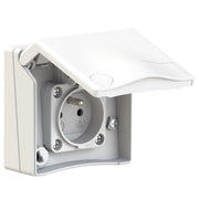 Bals Elektrotech - Schutzkontakt-Anbausteckdose Schutzkontakt-Anbausteckd. 71011 16A 2p+E IP44 be/fr