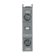 ABB Stotz S&J - Hilfsschalterblock Hilfskontaktblock CA3-01 1-polig, 1Ö (VPE10) − 10 Stück