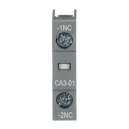 ABB Stotz S&J - Hilfsschalterblock Hilfskontaktblock CA3-01 1-polig, 1Ö (VPE10) − 10 Stück
