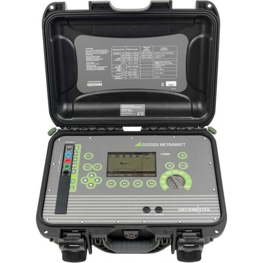 Gossen Metrawatt - Erdungsmessgerät Messgerät mit GPS GEOHM XTRA Erdungs- u.Niederohm