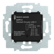 Busch-Jaeger - USB-Spannungsversorgung USB-Netzteil-Einsatz 6479 U USB C schwarz