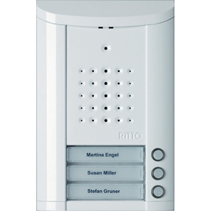 Ritto - Türstation für Türkommunikation Türstation ws 1840370 Entravox, 3Tasten  − 1 Stück
