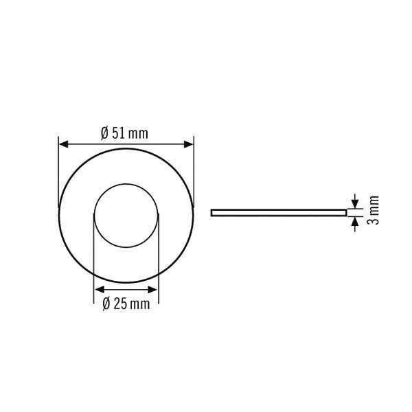 ESYLUX - Zubehör/Ersatzteile für Bewegungsmelder Adapter COMPACT  #EP10426391 f.PD-C/MD-C360i/8-12