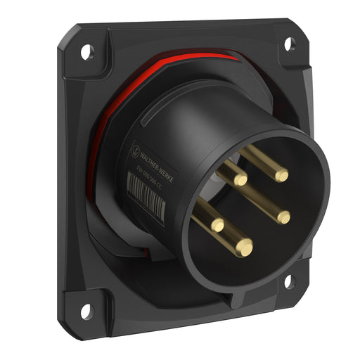 Walther Werke - CEE-Gerätestecker (IEC 60309) CEE NEO Anbaugerätestecker FW732506CC schräg 32A 5P 6h
